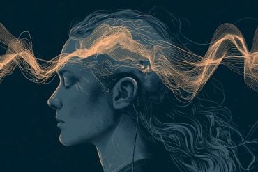 This shows brain waves and a head.