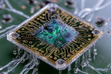 This shows a computer chip.