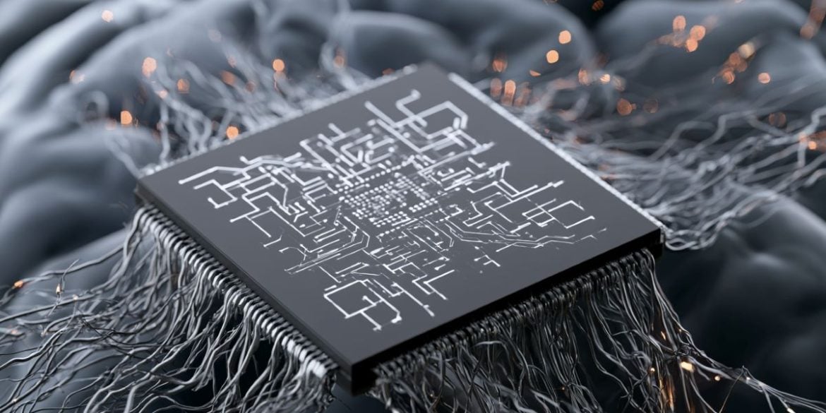 This shows a computer chip.
