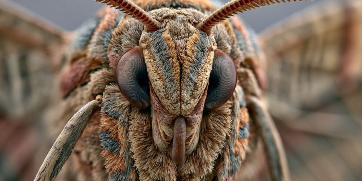 This shows a moth.