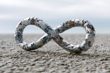 This shows the infinity symbol.
