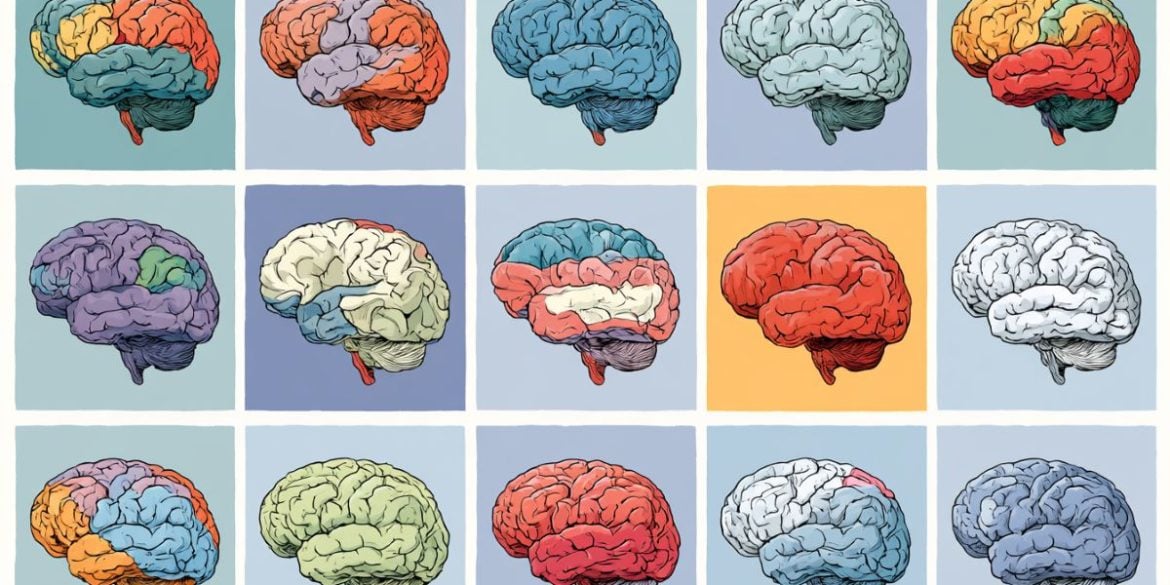 This shows images of the brain.