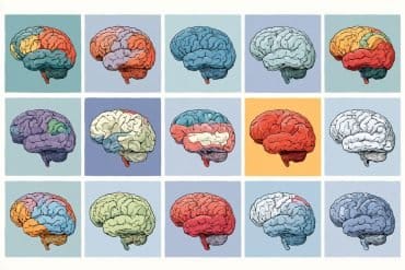 This shows images of the brain.