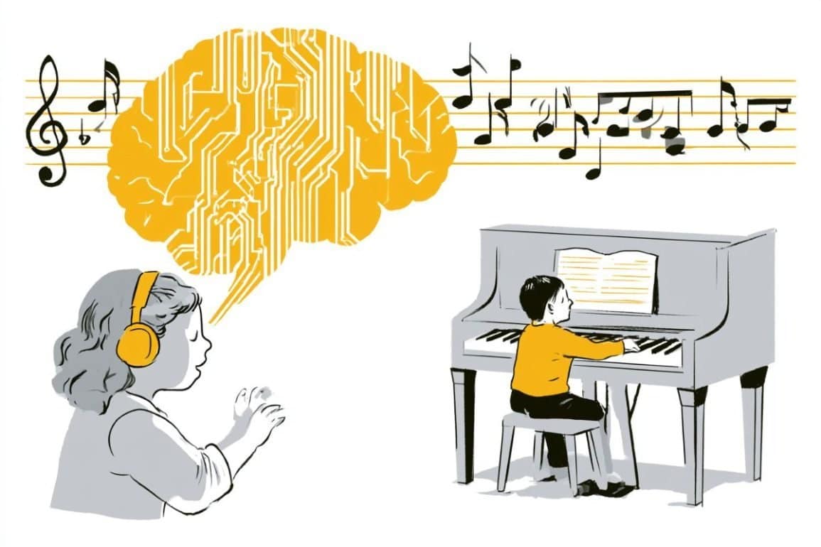 Brain Transforms Music into Movement by 12 Months of Age