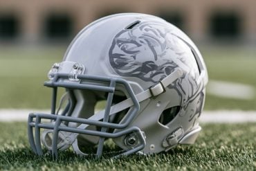 This shows a football helmet.
