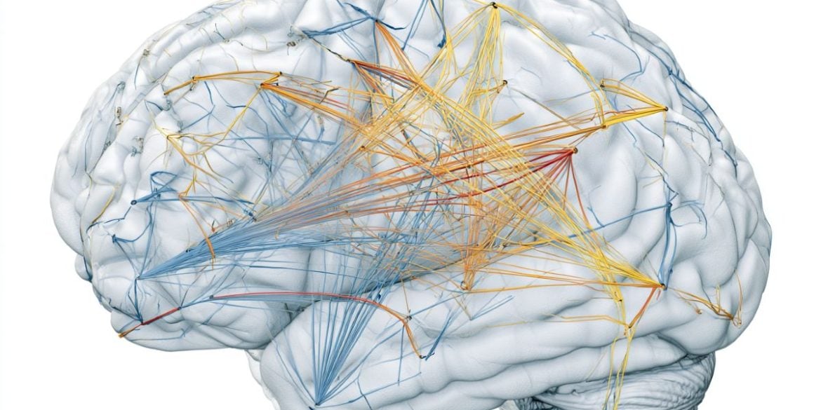 This shows a brain.