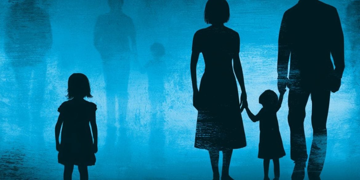 This shows a family in outline.