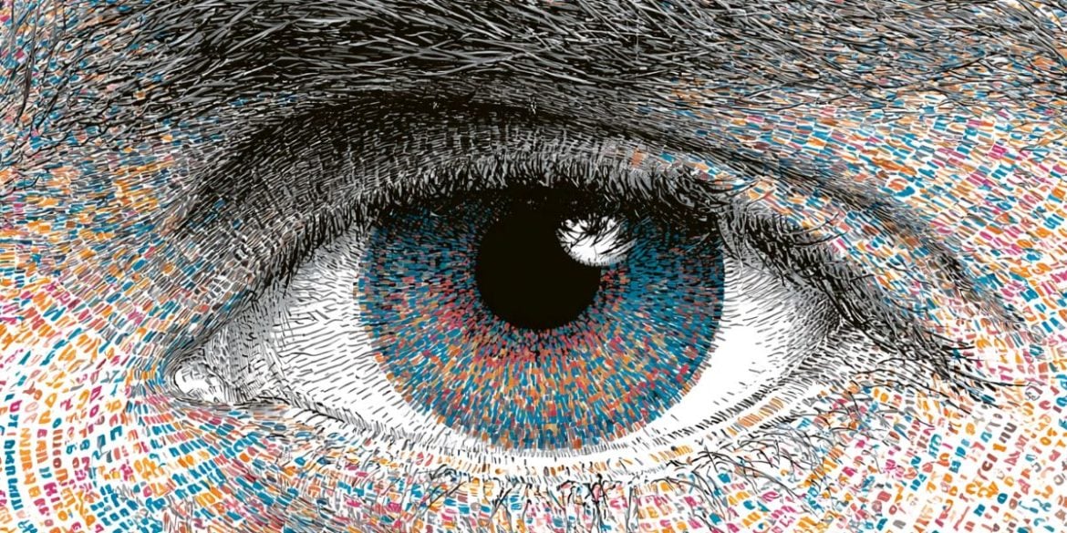 This shows an eye.