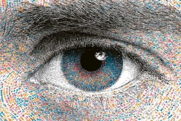 This shows an eye.