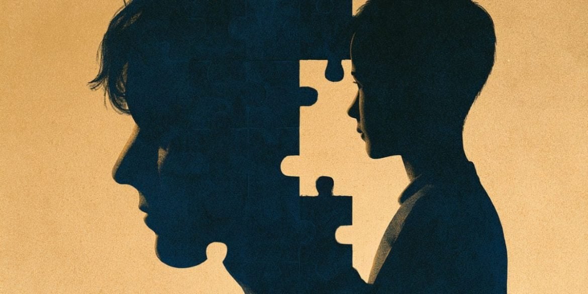 This shows two heads.