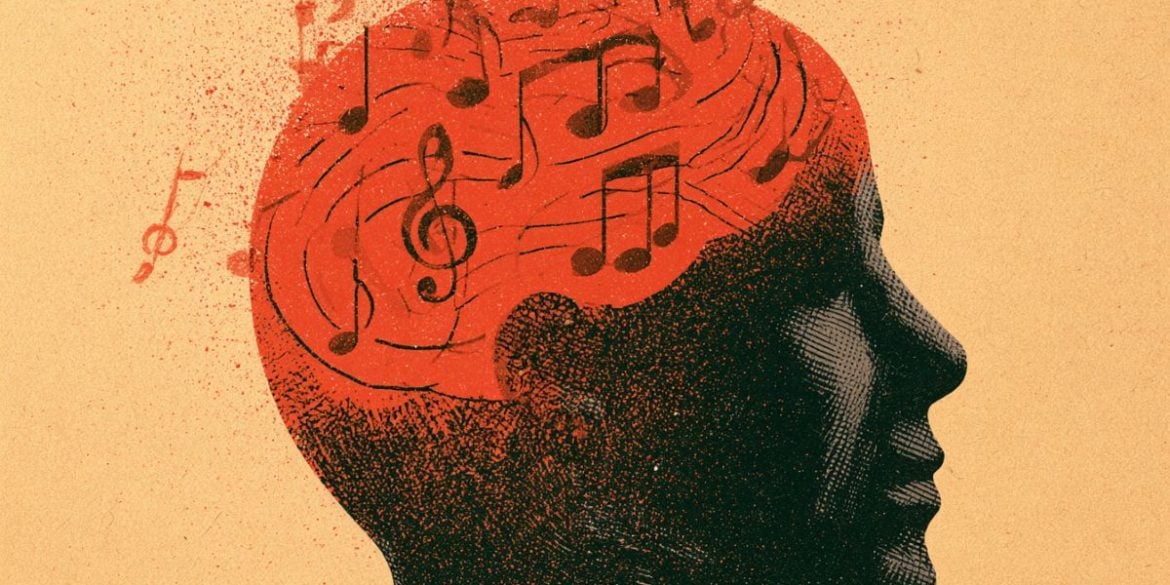 This shows a head and music notes.