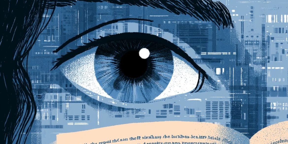 This shows an eye and a book.
