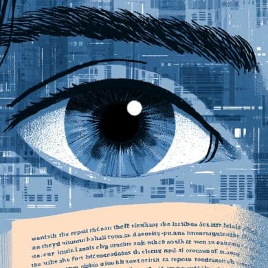 This shows an eye and a book.