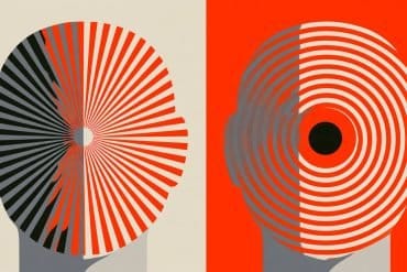 This shows a concentric circle optical illusion.
