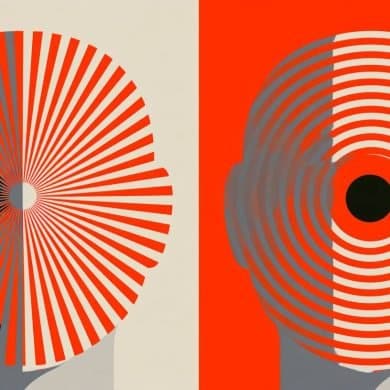 This shows a concentric circle optical illusion.