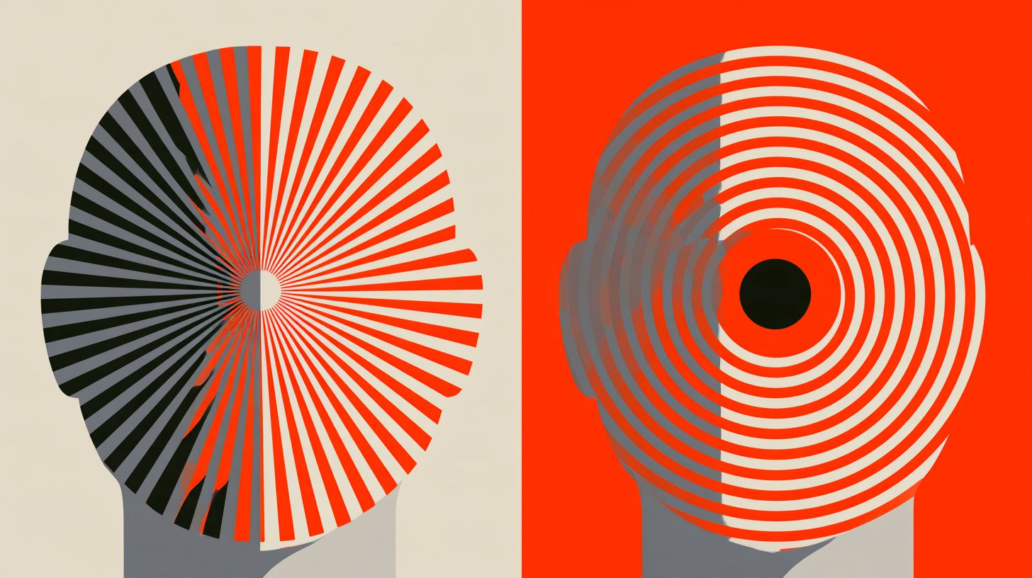 This shows a concentric circle optical illusion.