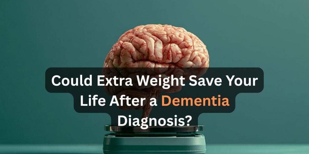 This shows a brain on a scale.
