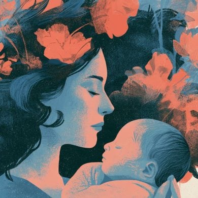 This shows a mom and baby.