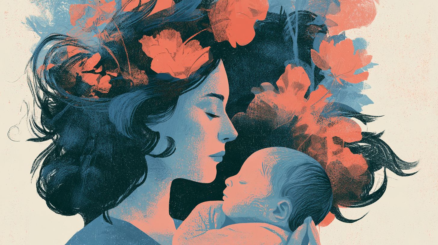 This shows a mom and baby.