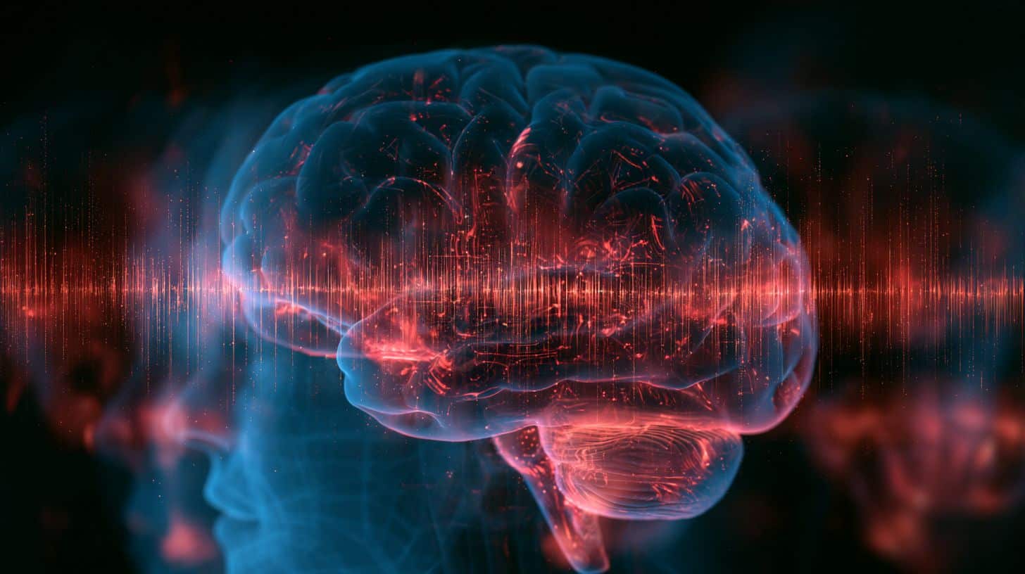 This shows a brain.